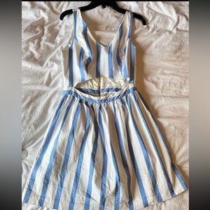 Stomach cut out dress